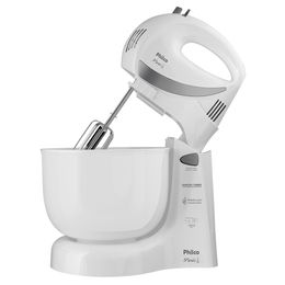 Batedeira Paris Philco 2 Tigelas 4 Velocidades Branco