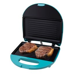 Mini Grill e Sanduicheira Philco Inox Azul 750W