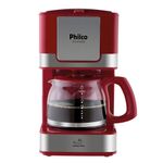 Cafeteira-PH16-Inox-Vermelha-550W-Philco