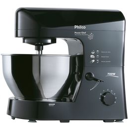 Batedeira Philco Planetária Power Chef Preta 700W