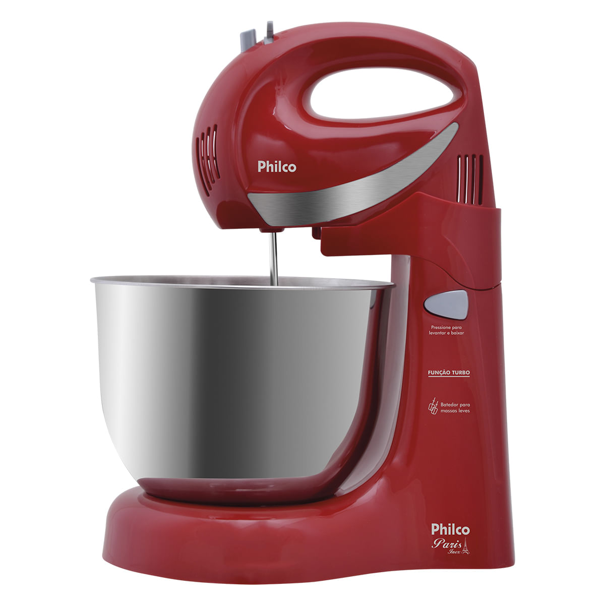 Batedeira Philco Paris Inox Vermelha 400W é ruim? Batedeira Philco Paris Inox Vermelha 400W é boa?