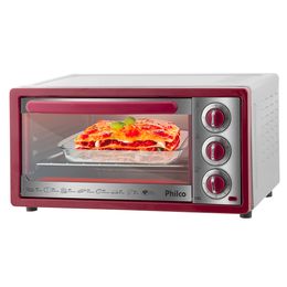 Forno Elétrico Philco 15L 1000W Vermelho