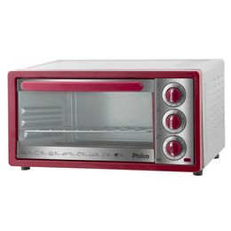 Forno Elétrico Philco 15L 1000W Vermelho
