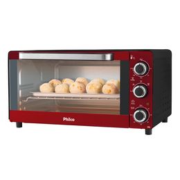 Forno Elétrico Philco 20L Vermelho 1300W