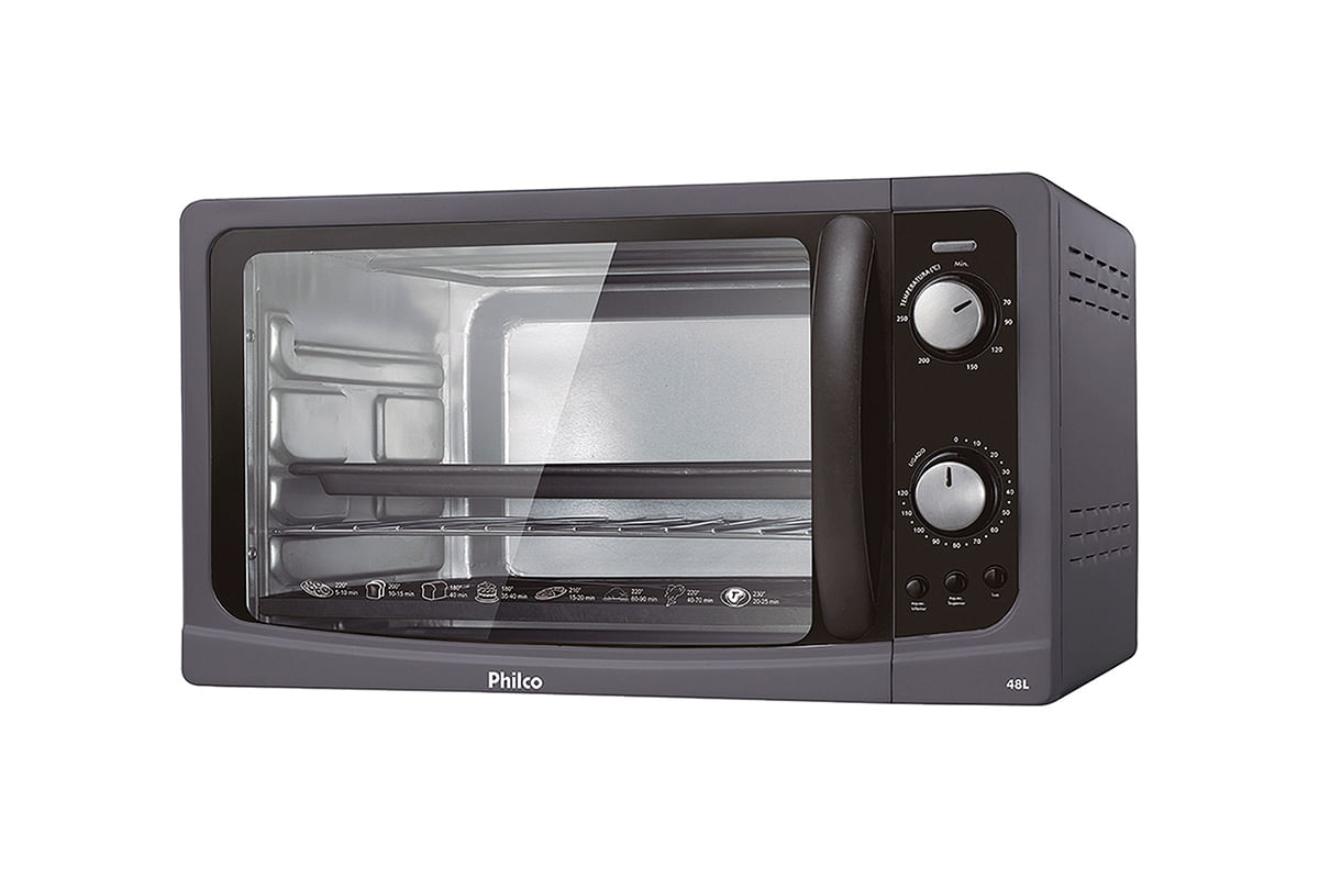 Forno Elétrico 48 Litros Top 48 Cinza Nardelli - 220V – Lojas Presidente