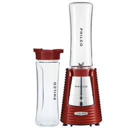 Liquidificador Fit Retrô Philco Blender Vermelho 300W