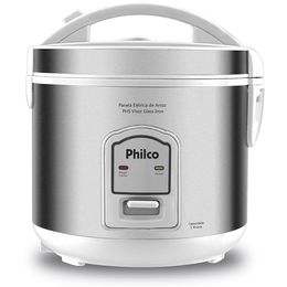 Panela de Arroz Philco 5 Xícaras PH5B Visor Glass Inox