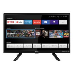 Smart TV 24” Philco Led PTV24G50SN Midiacast Netflix