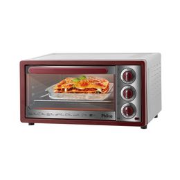 Forno Elétrico Philco 15L 1000W Vermelho - Outlet