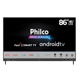 Smart TV 86” Philco 4K PTV86P50AGSG Led Android TV