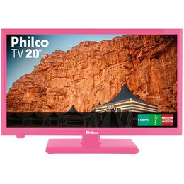 TV Philco 20” HD PH20U21DR Rosa LED - Outlet