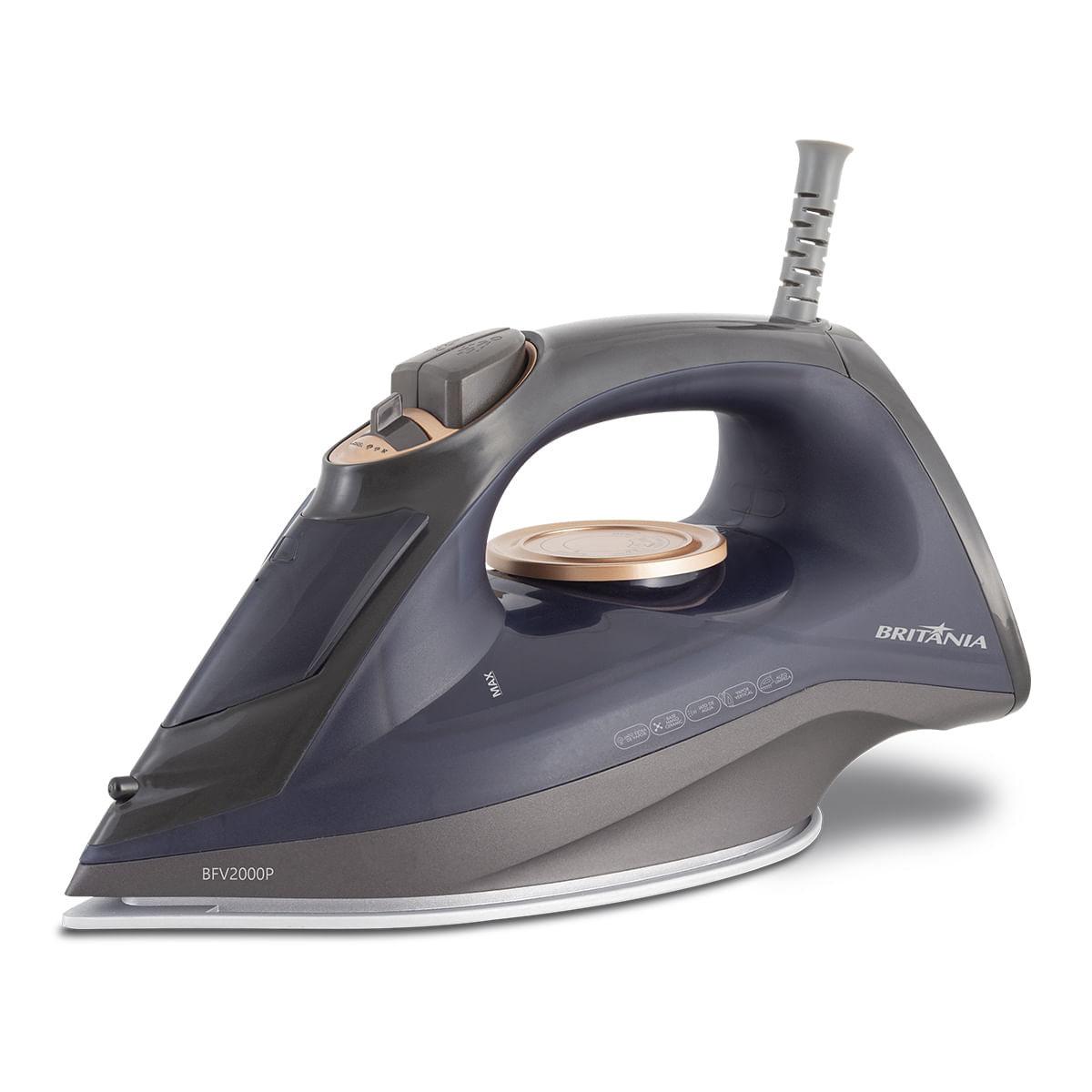 Ferro de Passar a Vapor Britânia BFV2000P Ceramic 220V
