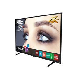 Smart TV Philco 55” PH55E61DSGWA Android 4K LED - Outlet