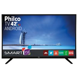 Smart TV Philco 42" PH42F10DSGWAC Android LED - Outlet