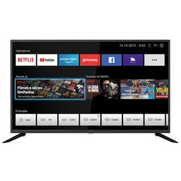 Smart TV 43" Philco LED com Netflix Quad Core PTV43G50SN - Outlet