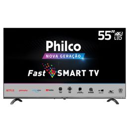 Smart TV Philco 55" PTV55Q20SNBL 4K LED - Outlet