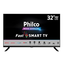 Smart TV 32” Philco LED Quad Core Netflix PTV32G70SBL - Outlet