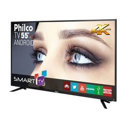 Smart TV Philco 55” PH55A17DSGWA 4K Android Led - Outlet