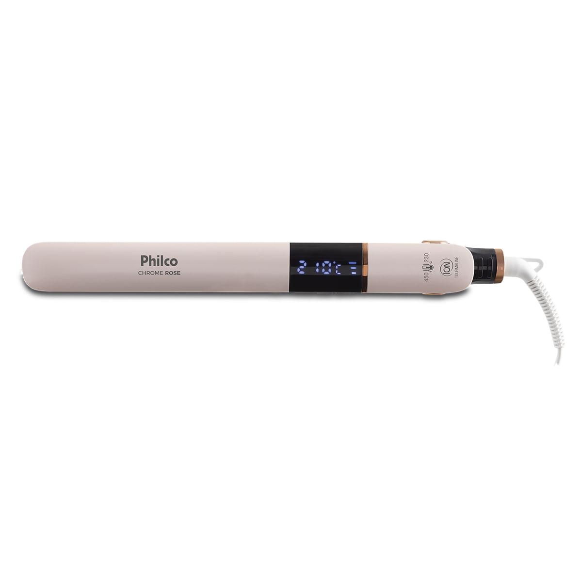 Prancha Philco Titanium Chrome Rose PPR10