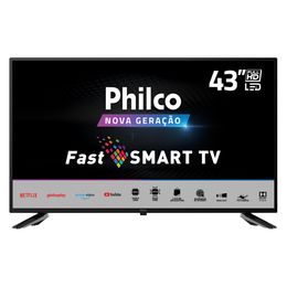 Smart TV 43” Philco Led PTV43E10N5SF Dolby Audio