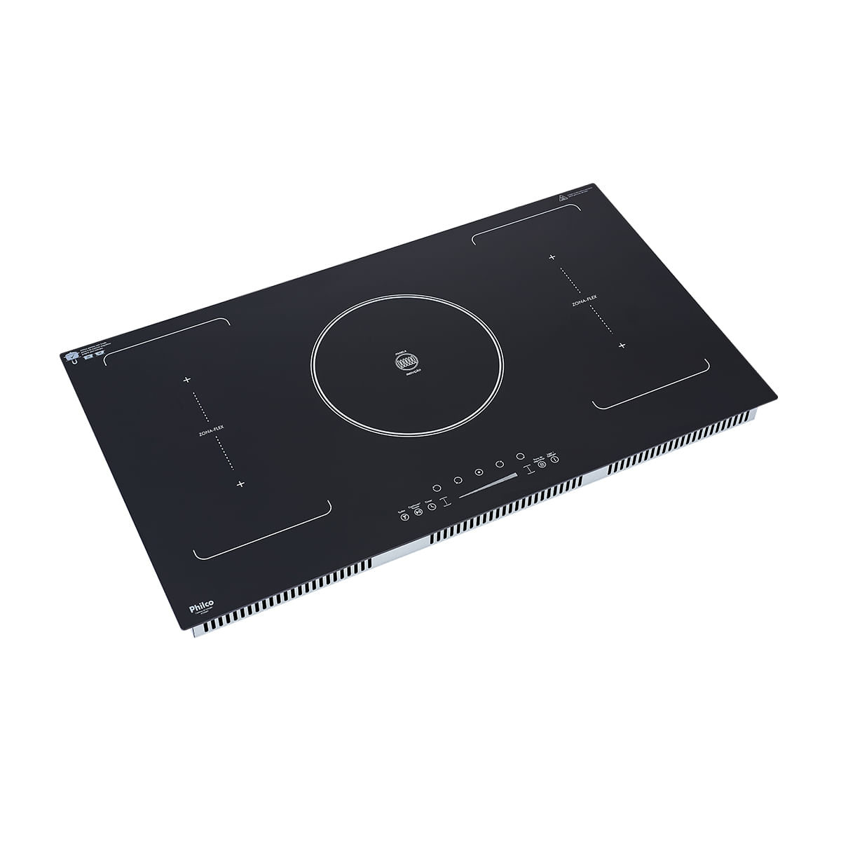 Cooktop de Indução Philco 5 Queimadores Zona Flex PCT05IFP 220V Menor preço em Cooktop de Indução Philco 5 Queimadores Zona Flex PCT05IFP 220V