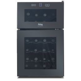 Adega Titanium Duo Philco PAD24 Duplo Compartimento 69 L