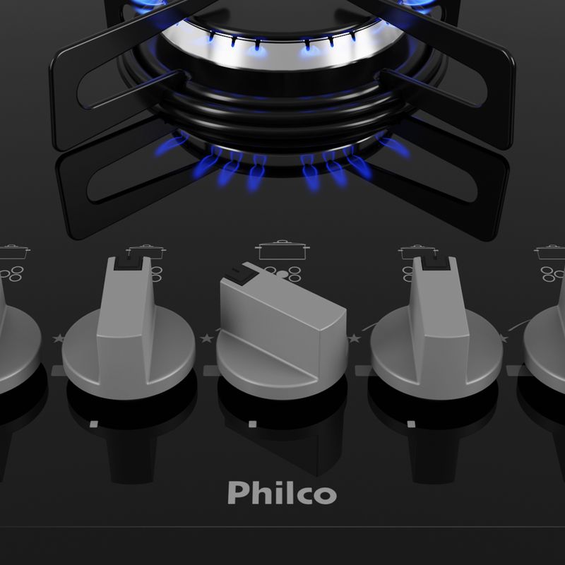 Cooktop-5-Bocas-Chef-5-3000W-Philco_1