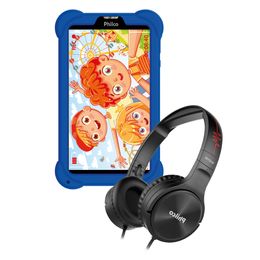 Kit Tablet PTB7RSG 3G Kids + Headphone PFO02P Multifunções