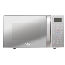 Micro-Ondas 20L Philco Espelhado Limpa Fácil 1100W PMO23EB