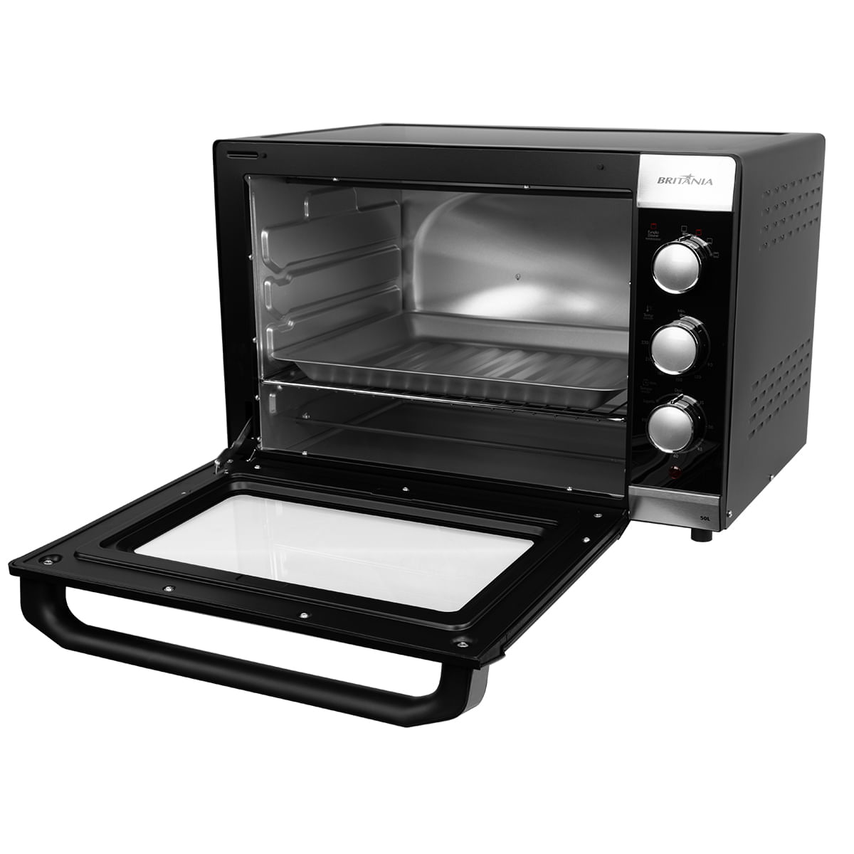 Forno Elétrico, Bfe50p, 50L, Preto, 110v, Britânia