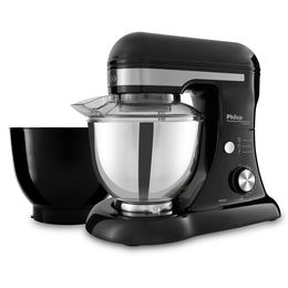 Batedeira Planetária Philco PBP600P Turbo Inox Double Bowl 600W