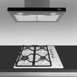 Kit Philco Cooktop 4B PCT04I & Coifa PCO60IP