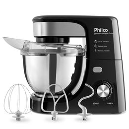 Batedeira Planetária Philco PBP1000P Inox Turbo 4,5L 775W