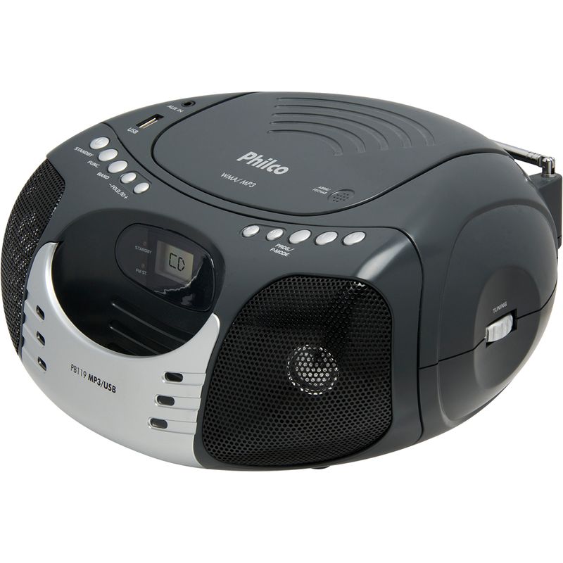 Boombox-Philco-PB119-Reproduz-CD-CD-R-CD-RW-USB-MP3-MP4---Saldao