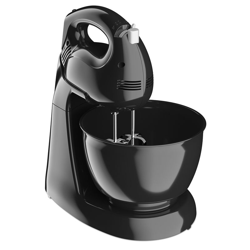 Batedeira-Britania-Perola-550-Turbo-Double-Bowl-Preta-500W