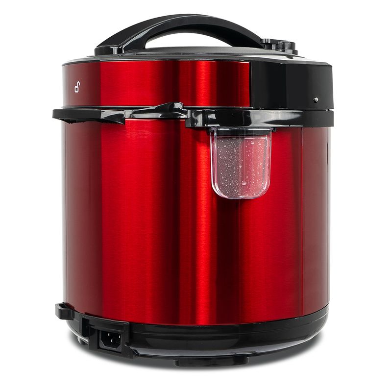 Panela de Pressão Digital Philco 6L Inox Vermelha