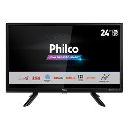 Smart TV 24” Philco Led PTV24G50SN Midiacast Netflix - Outlet