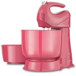 Batedeira-Britania-Perola-Maxx-2-Tigelas-Portatil-400W-Rosa