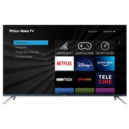 Smart TV 55” Philco 4K PTV55M80RCIBBL Led Dolby Audio- Outlet