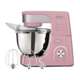 Batedeira Planetária Philco PHP500 Turbo Inox Rose 500W - Outlet