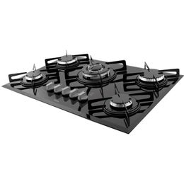 Cooktop Philco Cook Chef 5 Bocas Tripla Chama Bisotê Bivolt - Outlet