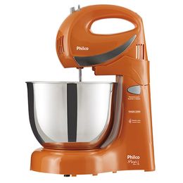 Batedeira Philco Paris Inox Laranja 400W - Outlet