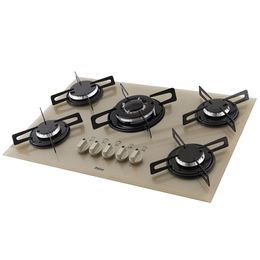 Cooktop Philco Cook Chef 5 TC Champagne Tripla Chama - Outlet