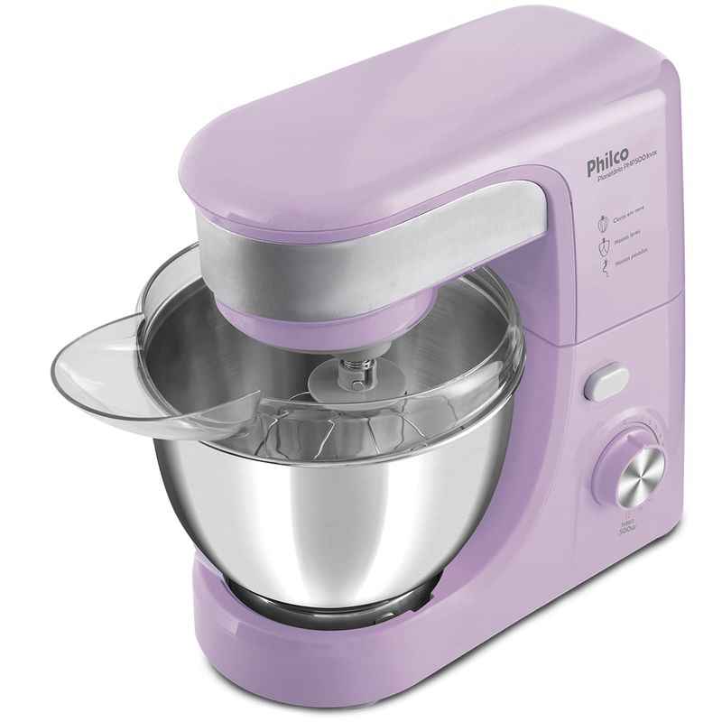 Batedeira-Planetaria-Philco-PHP500-Turbo-Inox-Purple