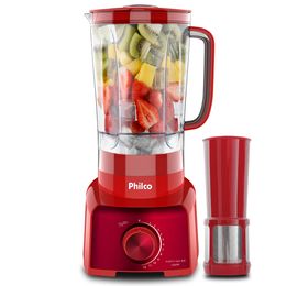 Liquidificador Philco PLQ912V Inox Red 1200W - Outlet