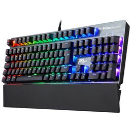 Teclado Mecânico Gamer Philco PKB92 Aluminum Outemu Brown - Outlet