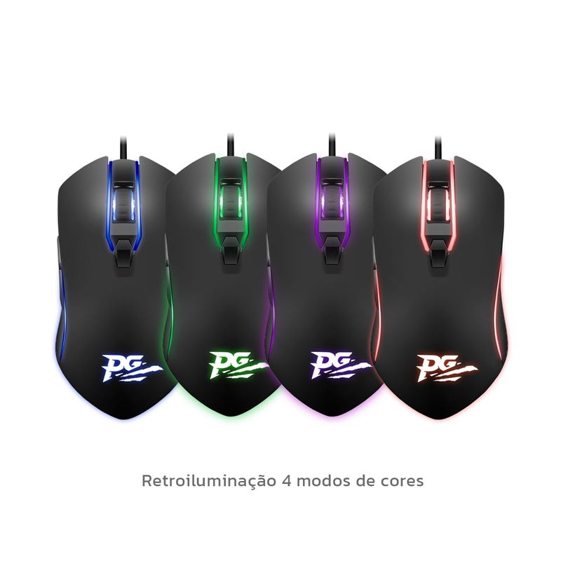 MOUSE-GAMER-PHILCO-6-BOTOES-PMS31-RETROILUMINACAO-LED-4-CORES-55285004