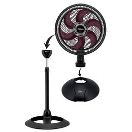 Ventilador de Coluna Philco PVT40 Bordô Turbo 2 em 1  160W - Outlet