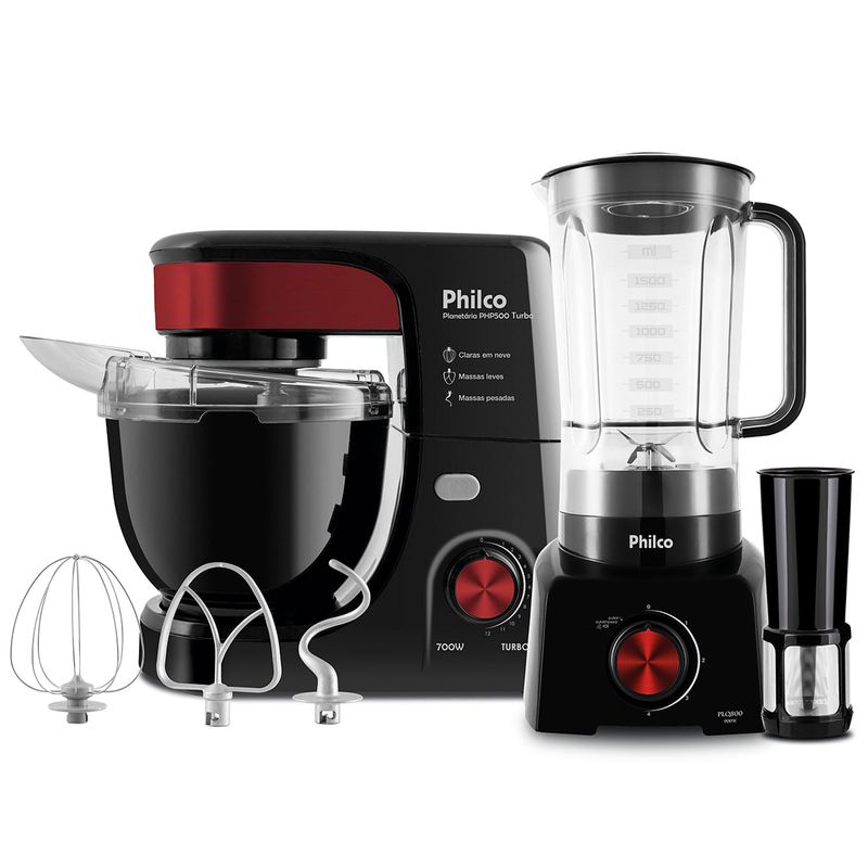 Cozinha-Philco-Inox-Red-PKT31IR-Batedeira---Liquidificador-