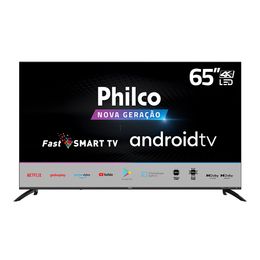 Fast Smart TV Philco 65" PTV65G70AGCBL Android Tv 4K - Outlet